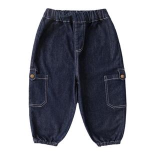 【不易褪色】嘟嘟家儿童牛仔裤春秋男童裤子女童长裤春款宝宝春装