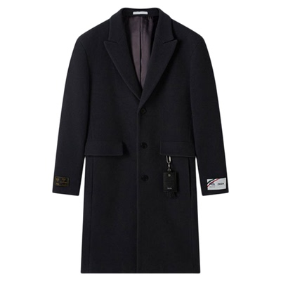 ZIOZIA秋冬毛呢大衣男韩版青年保暖舒适大衣外套ZCG14904C