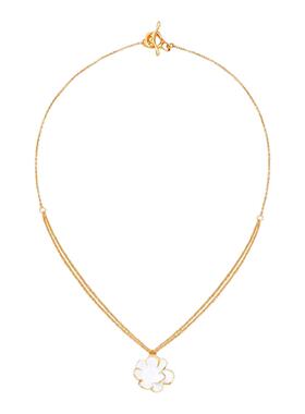 达弥山茶单花项链女配饰