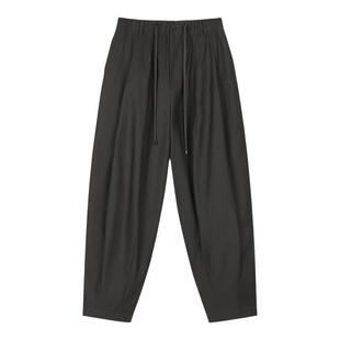 【AAADxLABELHOOD】蕾虎棉质宽松抽绳气球裤百搭秋冬气质女装裤子