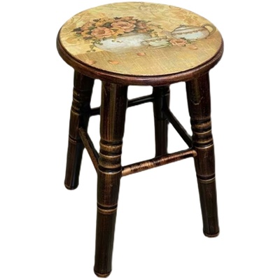 美式乡村餐椅凳子欧式餐桌凳整装