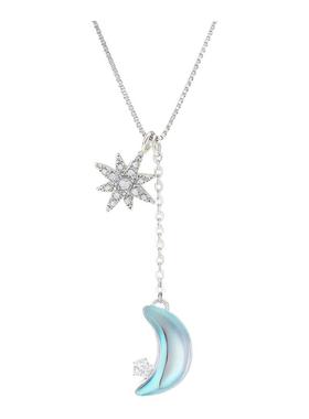 【送礼推荐】星月相伴项链送女生