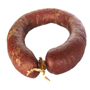 新疆伊犁熏马肠马肉哈萨克碎肉马肠子特色蒜蓉味蒜肠半成熟1000g