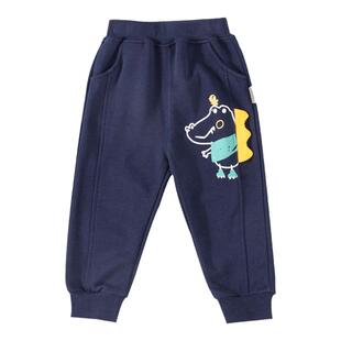 童泰宝宝裤子春秋外穿休闲裤儿童长裤1-4岁3春款男童春装样衣女童