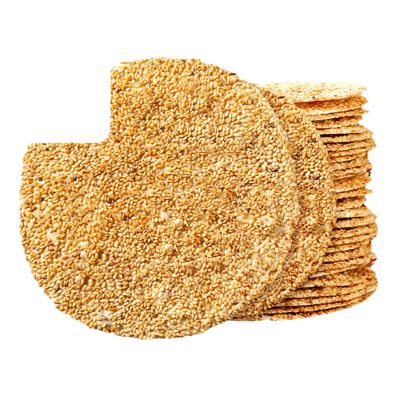 烧饼家庭装芝麻薄饼正宗烧饼