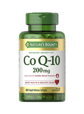 雀巢自然之宝辅酶q10胶囊美国原装进口200mg含卵磷脂保护心脏正品