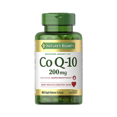 雀巢自然之宝辅酶q10胶囊美国原装进口200mg含卵磷脂保护心脏正品