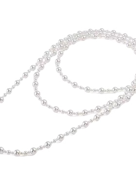 戴安公主同款长款珍珠项链女新款爆款轻奢高级毛衣链锁骨颈链配饰