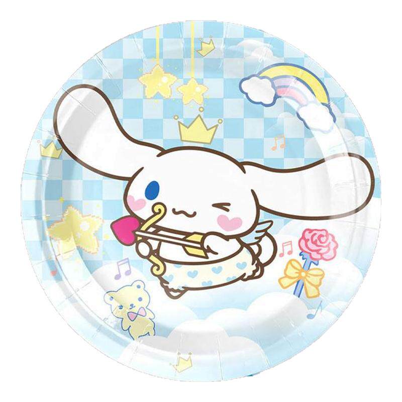 玉桂狗主题生日派对装饰餐具一次性纸盘纸杯桌布横幅气球拉旗海报