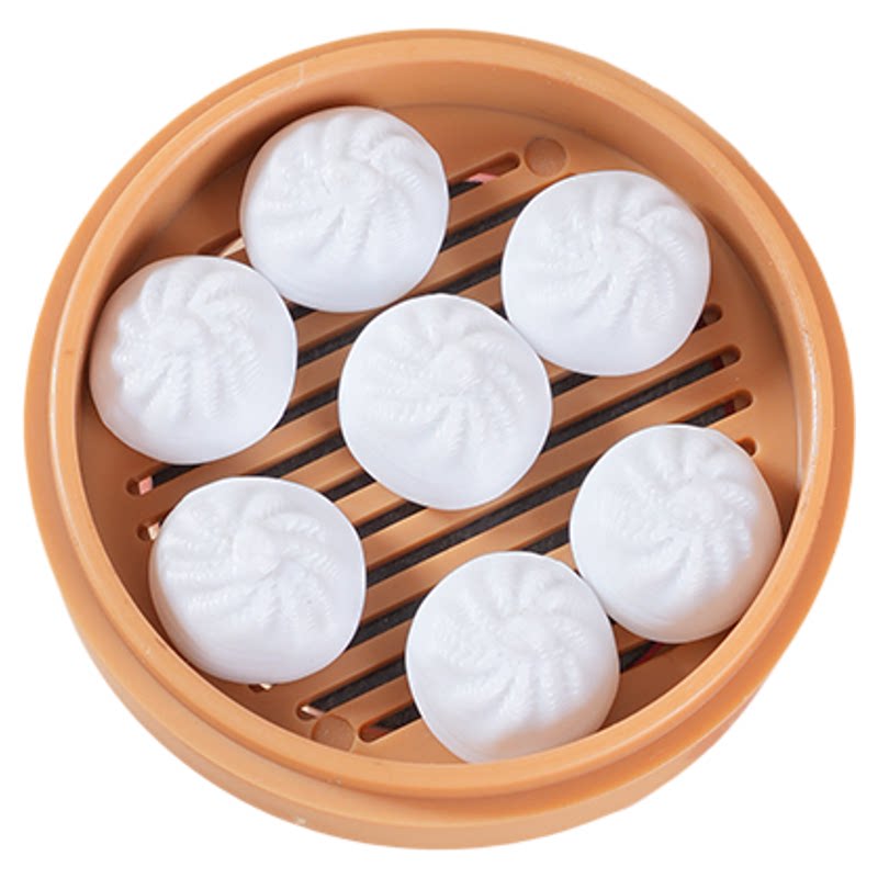创意小包子造型磁吸冰箱贴可爱