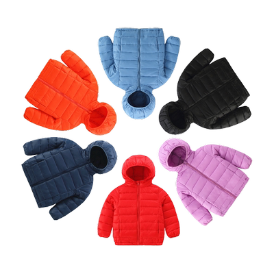新款轻薄儿童羽绒服冬季