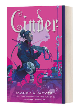英文原版小说 Cinder Book One of the Lunar Chronicles 月族1 暗月之影 新版 青少读物 英文版 进口英语原版书籍