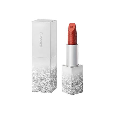 粉瑟Funsace雪绒缎光口红唇膏细闪哑光滋润显白不挑皮百搭小冰管