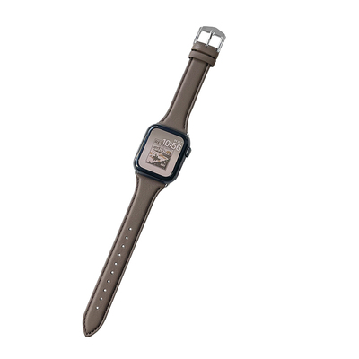 简约质感头层小牛皮表带