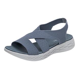 可下水软底中老年妈妈凉鞋女款夏季外穿旅游休闲透气平底老人鞋41