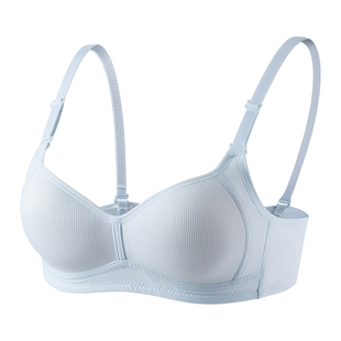 朵梵希调整型无痕内衣女初中生高中生小胸聚拢防下垂无钢圈文胸罩