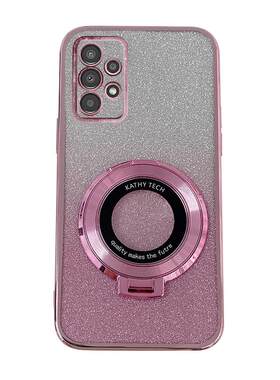 适用三星A735G防摔手机壳钢化膜
