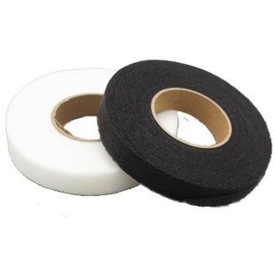 黑色无纺布料衬布粘合衬双面胶服装布衬热熔衬双面衬手工DIY面料