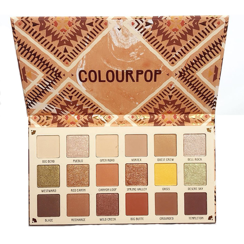 美版Colourpop眼影盘 colorpop卡拉泡泡椰子日落加州盘sweet talk