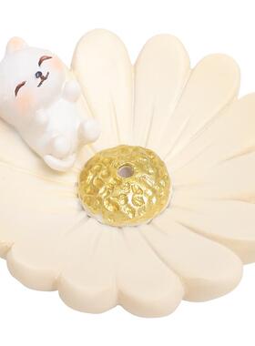 花型香插盘线香底座家用室内香座