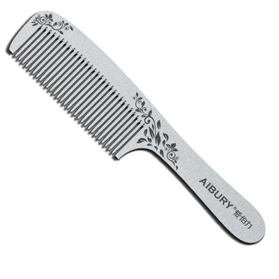 抗静电纯钛梳子不断钛合金小号