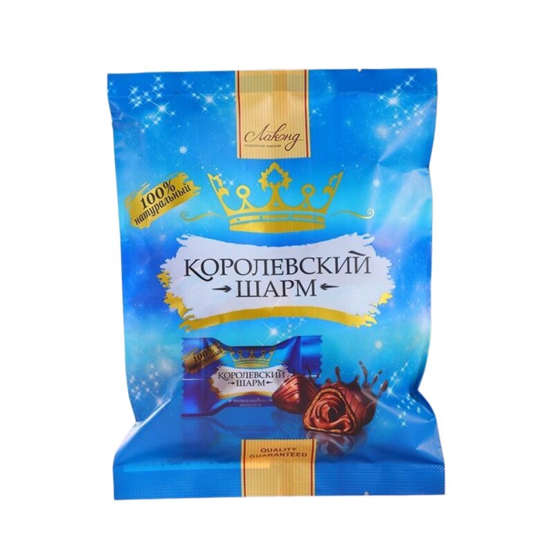 俄罗斯进口拉迈尔皇冠巧克力糖