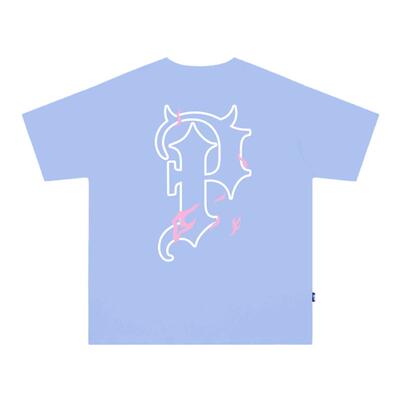 短袖美式嘻哈常规幽灵设计