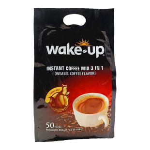 新版越南猫屎咖啡味正宗wakeup老牌原装进口三合一速溶咖啡coffee