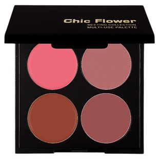 花兮令四色多用膏腮红修容眼影口红综合盘唇泥初见如愿素颜显白女