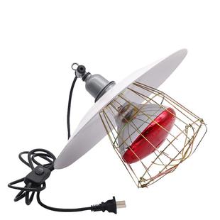 保温灯网罩套装养殖场取暖灯灯罩小鸡育雏加热罩子猪用保温灯泡