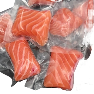 【源头供应链】冷冻宝宝三文鱼块法罗鱼排扒中段即食人吃鱼腩辅食