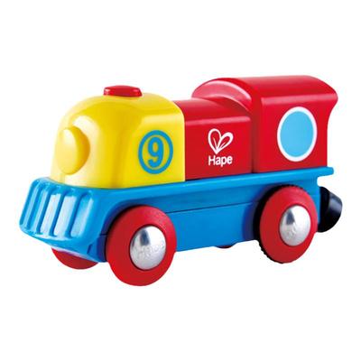 彩虹小火车头Hape玩具男