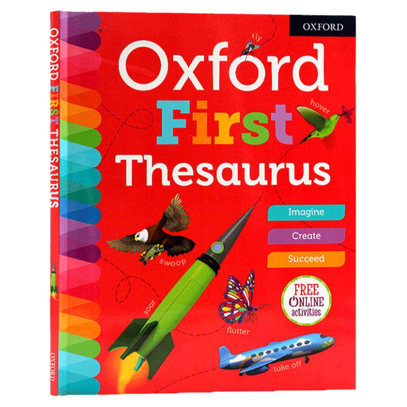牛津儿童近义词图解字典 英文原版 Oxford First Thesaurus 英英字典 工具书 单词学习