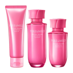 泊美悦润玫瑰精华水乳套装补水保湿抗皱提拉紧致护肤套装官方正品