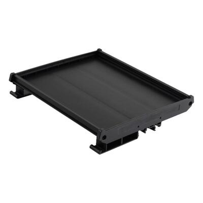 140电线路板工控PCB继电器模组架PLC安装导轨支架加宽底外壳KMLRC