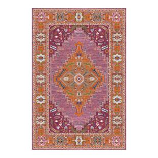 楼兰美惠 欧式地毯波斯风彩色民族做旧地垫客厅茶几样板房大地毯