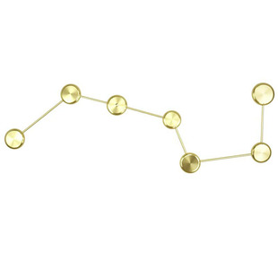 北欧客厅北斗七星轻奢主卧室吸顶灯极简餐厅中式禅意走廊过道灯具