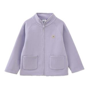 【抗静电】丽婴房男童女童摇粒绒外套2025新款秋冬款宝宝保暖夹克