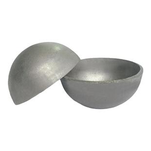 铁半球空心护栏盖帽封头20/30/60/80/90-400mm圆管铁艺半圆球装饰