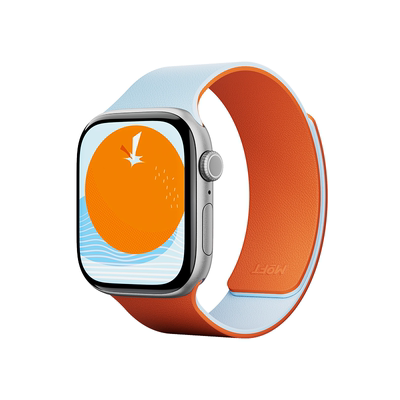 MOFT iwatch苹果表带applewatch硅胶表带适用苹果手表Watch Series1~10代运动表带ultra2/1高端双色