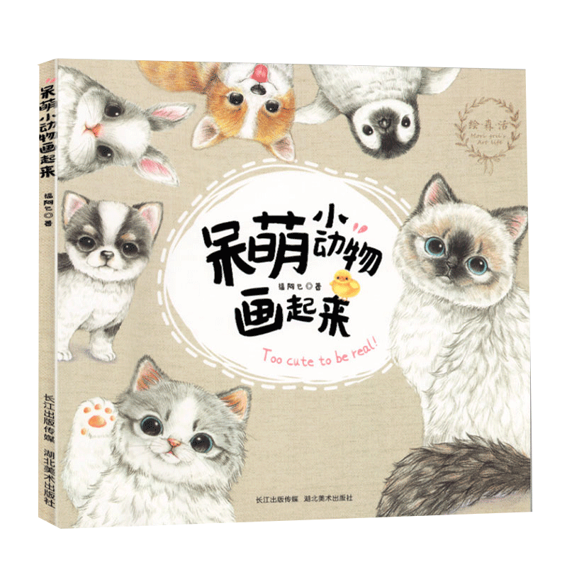 Q萌小动物画起来入门素描铅笔画