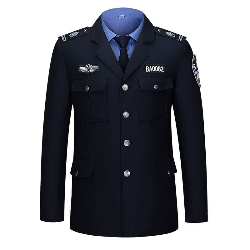 2011新式保安工作服春秋套裝物業(yè)門衛(wèi)長袖制服冬裝秋冬季服裝男女