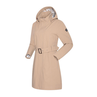 ROYALWAY防风防泼休闲风衣中长款