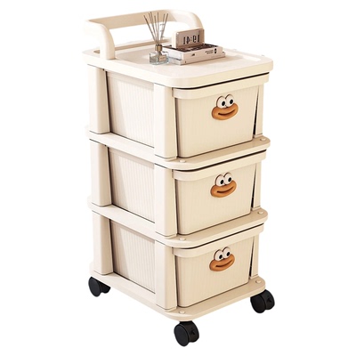 大容量！零食置物架小推车