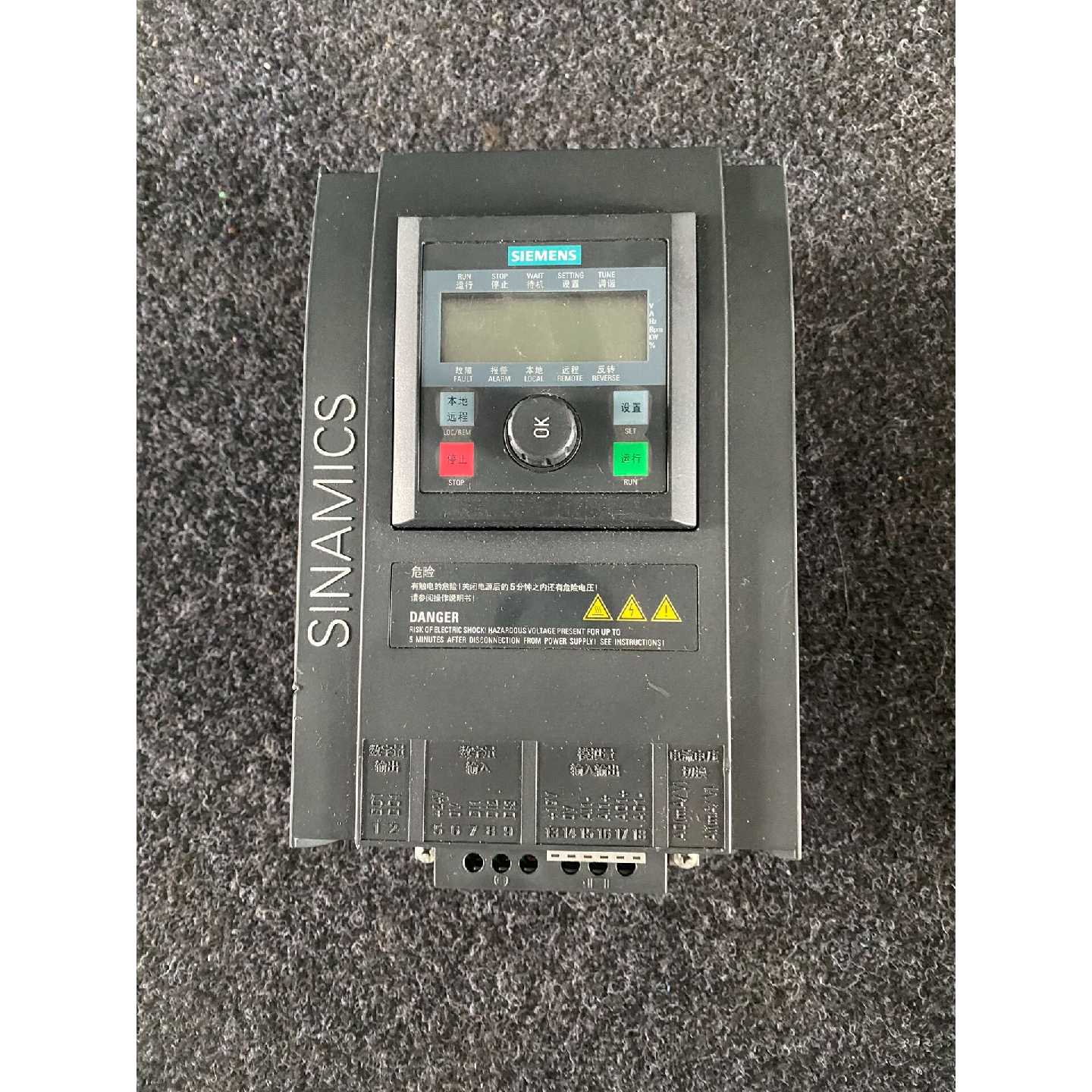 议价拆机变频器6SL32170CE240UA14KW3可维修