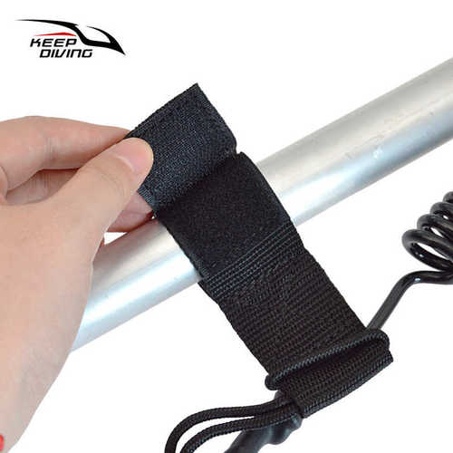 皮划艇独木舟船桨安全绳冲浪板划桨防丢绳TPU绑桨绳弹簧绳JB-A35