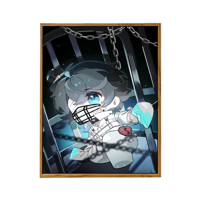 蛋仔派对逃出惊魂夜DIY数字油画