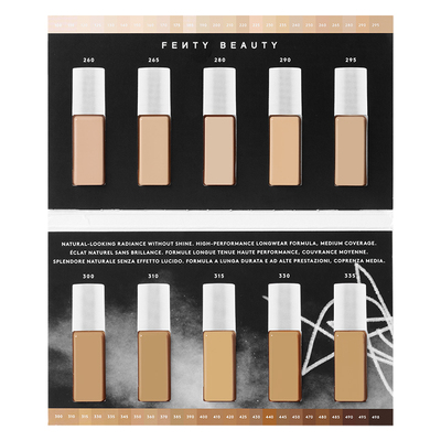 fentybeauty调光大师试色粉底液