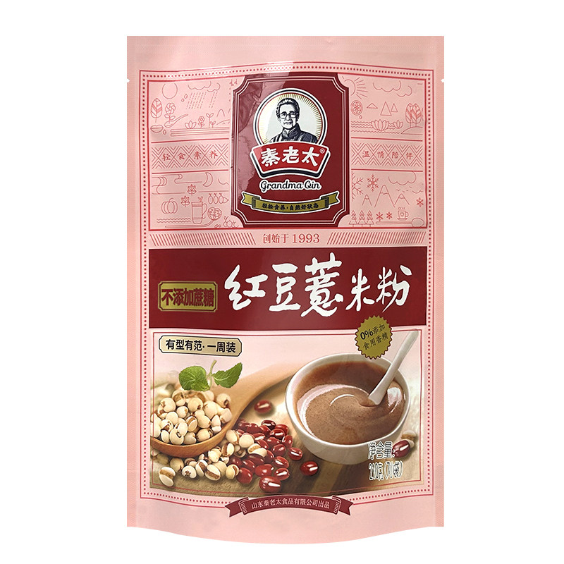 秦老太红豆薏米粉一周装熟粉食补