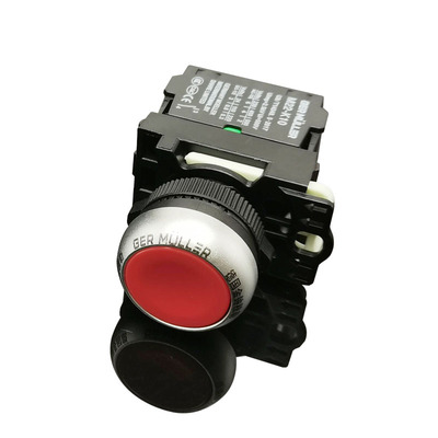 金钟穆勒平头复位门控按钮开关